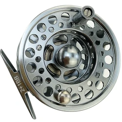 Twinfish carrete de pesca con mosca CNC de metal con rodamientos