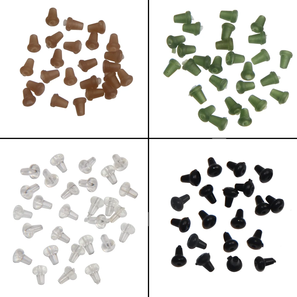 Variedad de colores de topes de anzuelo