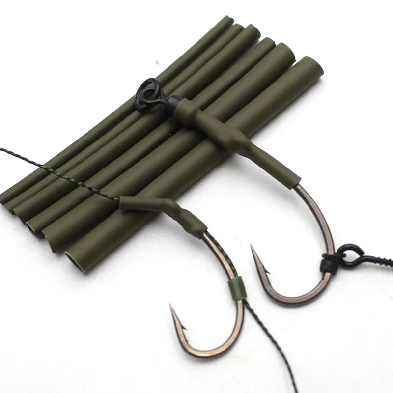 Accesorios de pesca carpa tubo termorretráctil mate