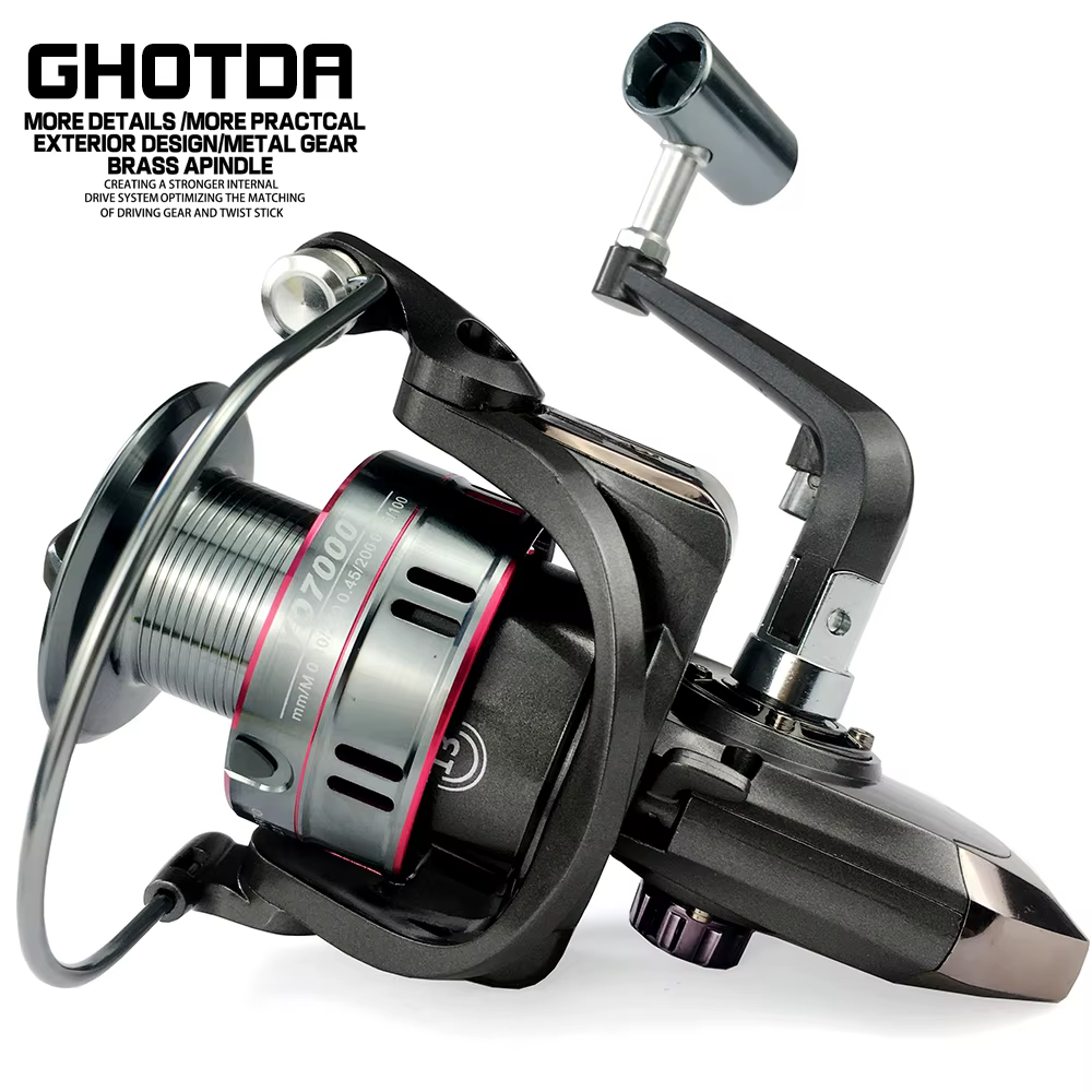 Carrete Spinning GHOTDA Metálico 1000-7000 - imagen 2