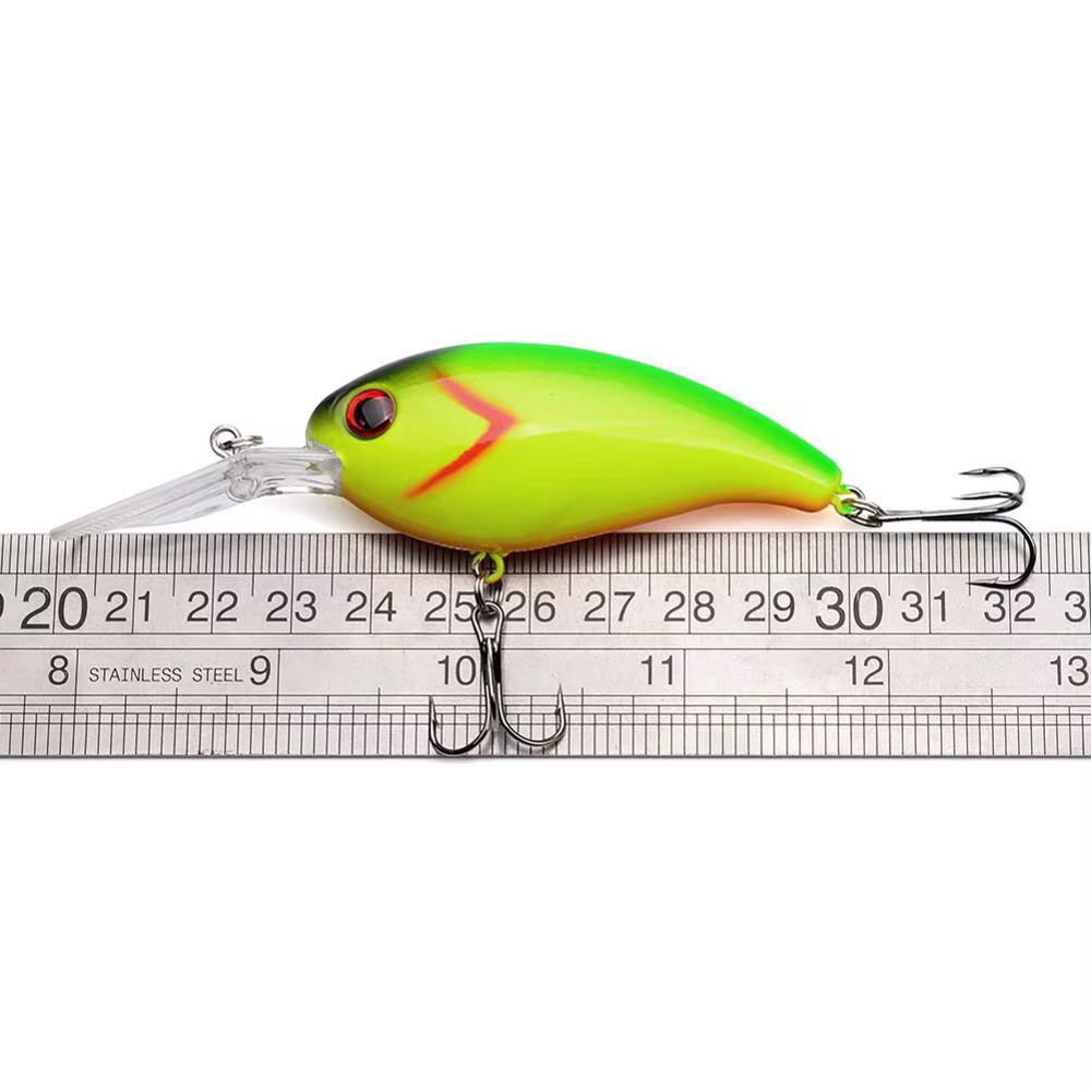 Señuelo Crankbait para pesca deportiva - Wobblers y popper artificial - imagen 2