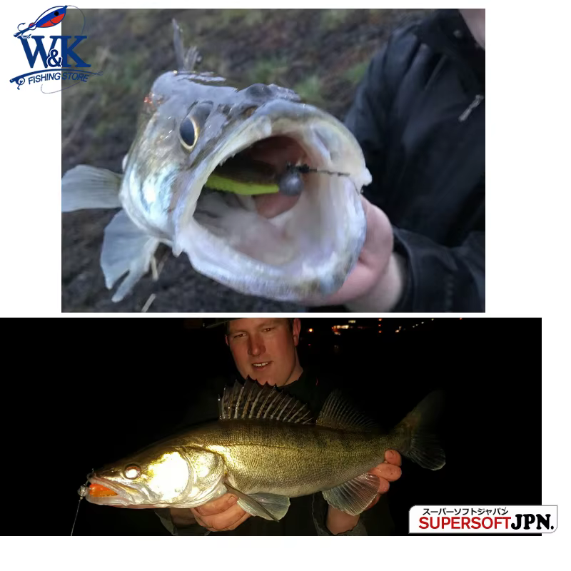 Señuelo blando Swimbait Texas Shad – 10,5/13 cm UV para Lucio - imagen 4