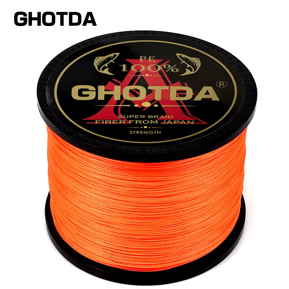 GHOTDA Sedal Trenzado 8 Hebras – Multifilamento alta sensibilidad - imagen 4