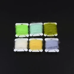 Mohair Angora para atado de moscas – Cuerpos difusos para trucha