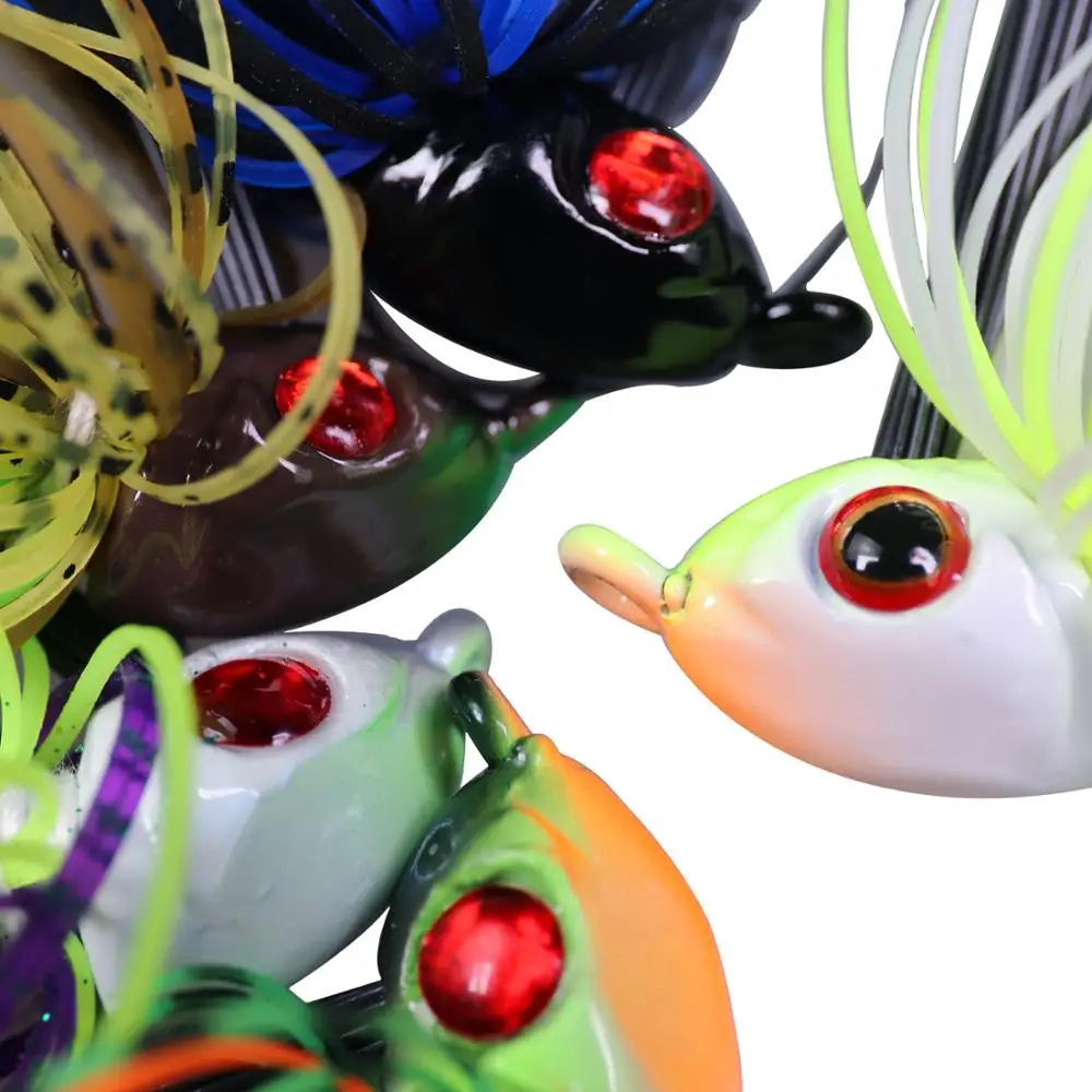 THKFISH Jig Head alta gama con anzuelo Mustad para pesca de bass - imagen 4