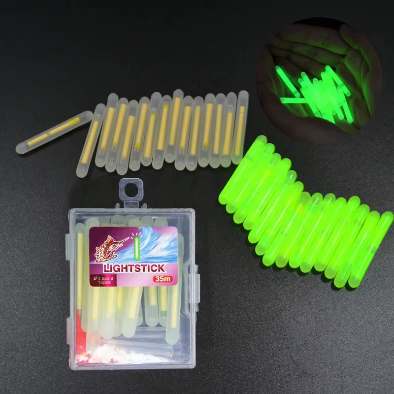 Flotador luminoso 4,5x39 mm, luz fluorescente, 30 m pesca nocturna - imagen 2