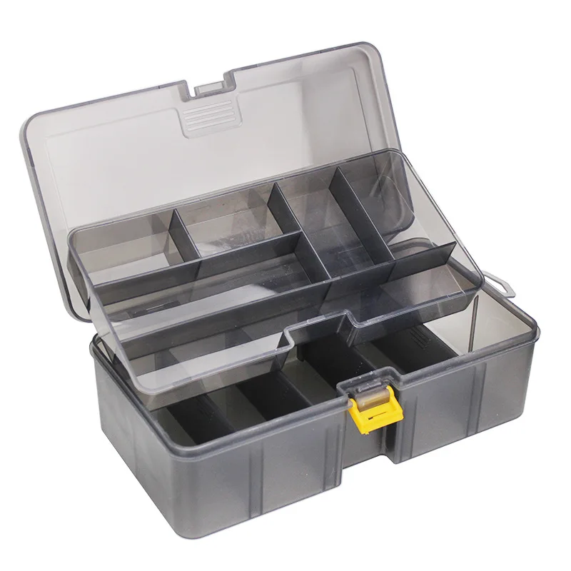 Pro Beros caja de aparejos impermeable doble capa con gancho