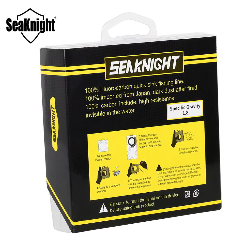 SeaKnight Fluorocarbono líder japonés 3-100LB hundimiento - imagen 5