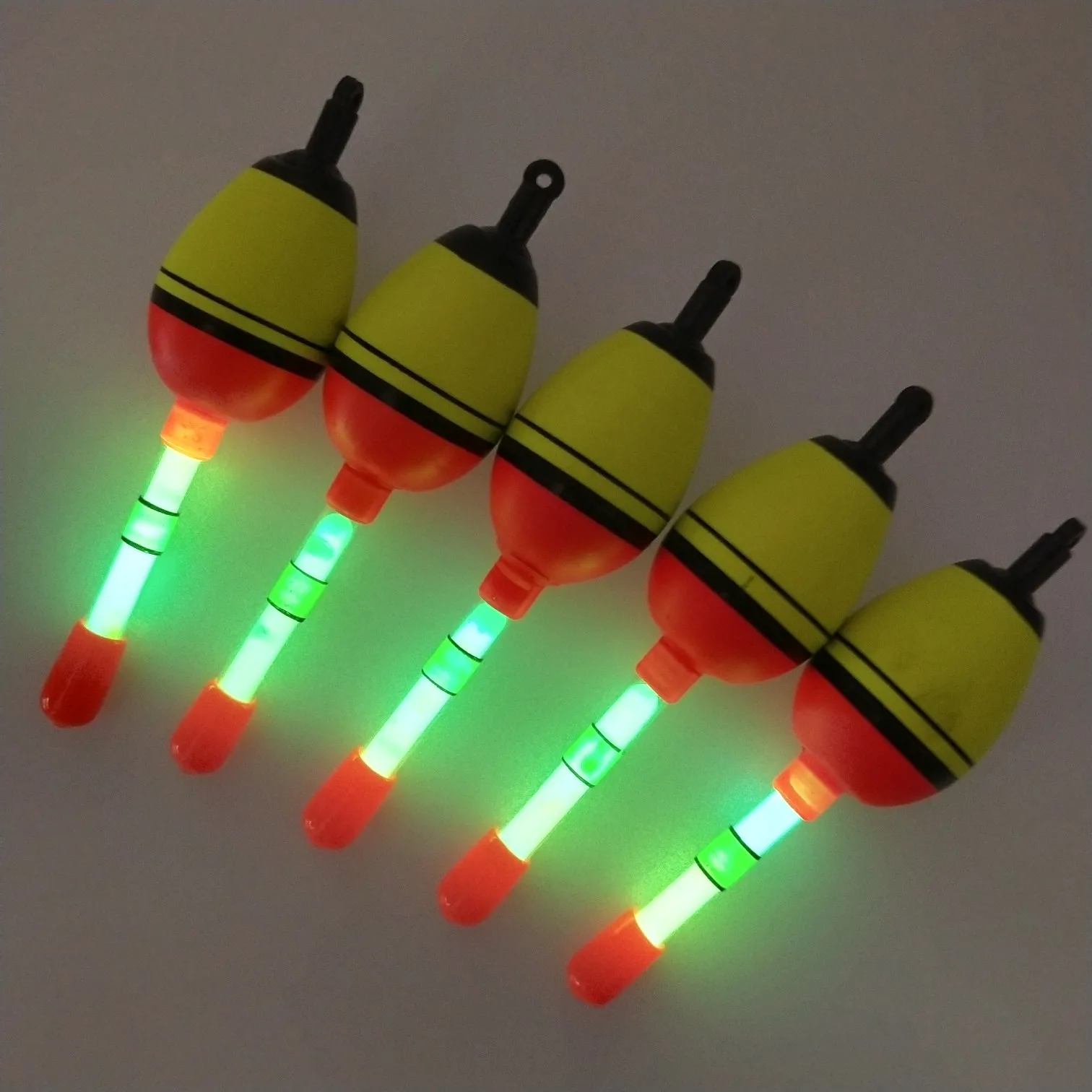 Bobber B364 Flotadores de pesca nocturnos con luz Lightstick EVA - imagen 3