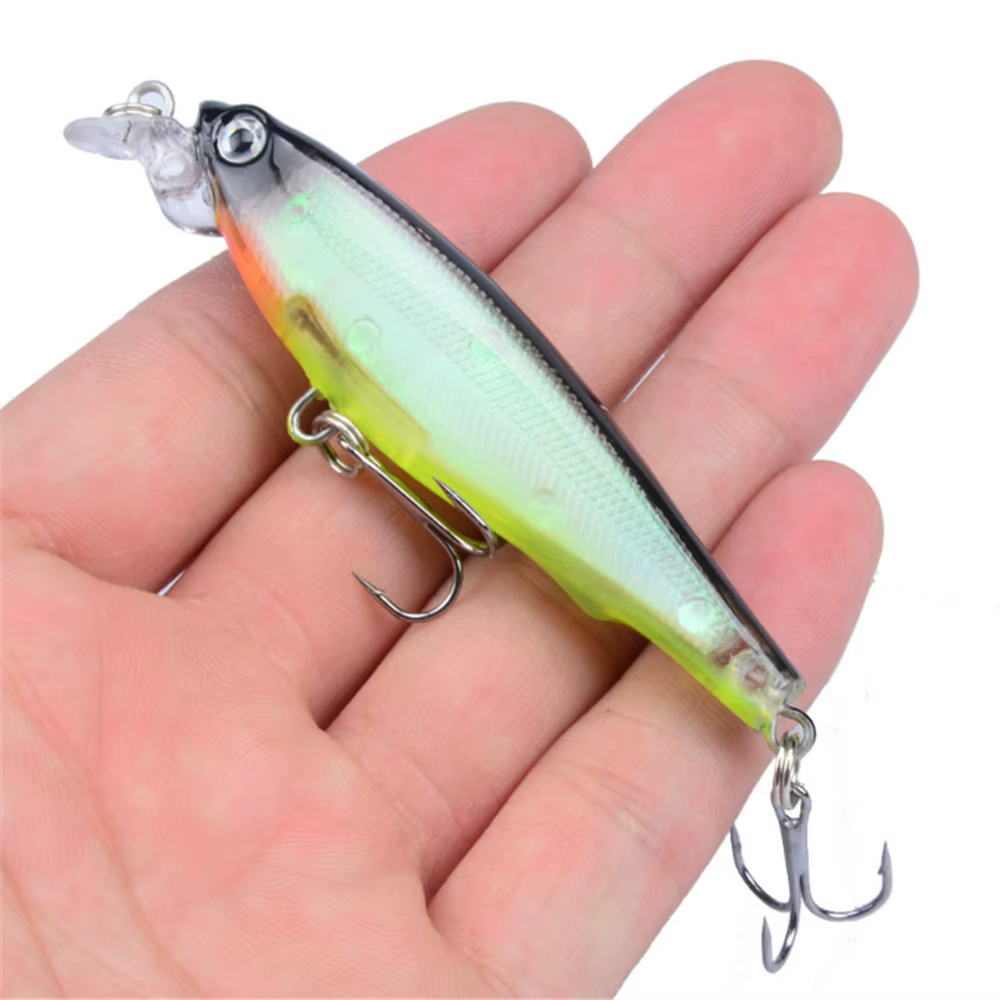 Señuelo Wobbler crankbait flotante láser