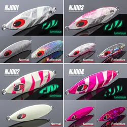 Noeby Slow Jigging Lokt – Jig metálico luminiscente para pesca en mar