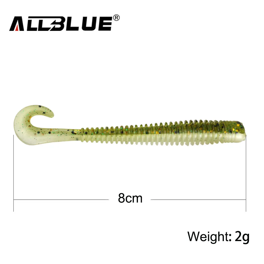Senuelo blando DOMI ALLBLUE 80mm 2g – Lubina y bass - imagen 5