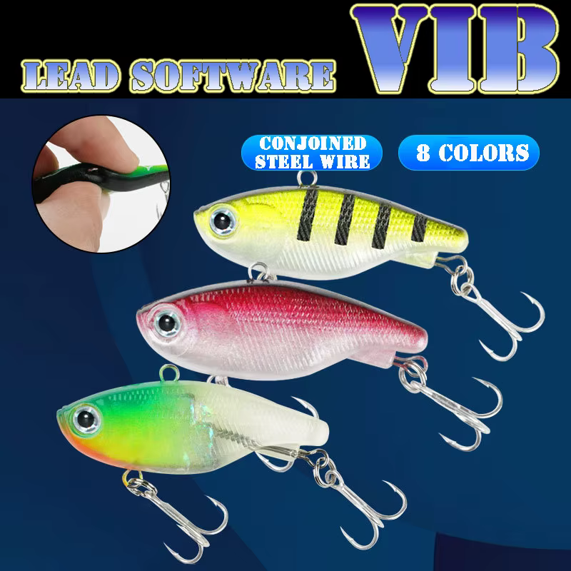 Variedad de colores del señuelo X-FIN