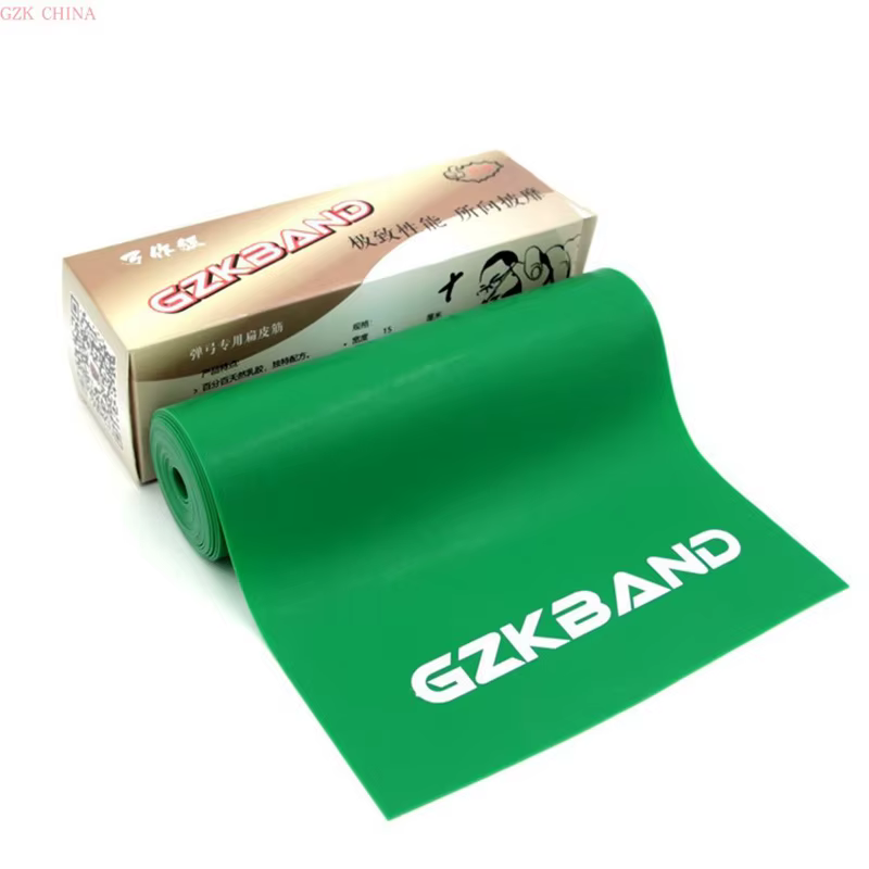 GZK Tirachinas de pesca banda verde para cebos - imagen 4