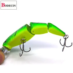 Señuelo duro para lubina 3D - minnow y jerkbait articulados
