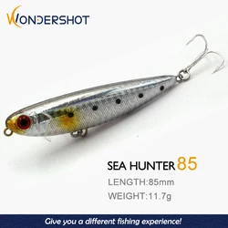 Wondershot D03 – Señuelo lápiz Topwater para pesca en agua salada