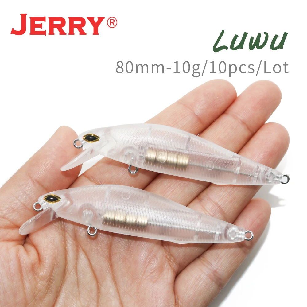 Señuelo Jerry Luwu casting lejano – Pececillo de buceo sin pintar