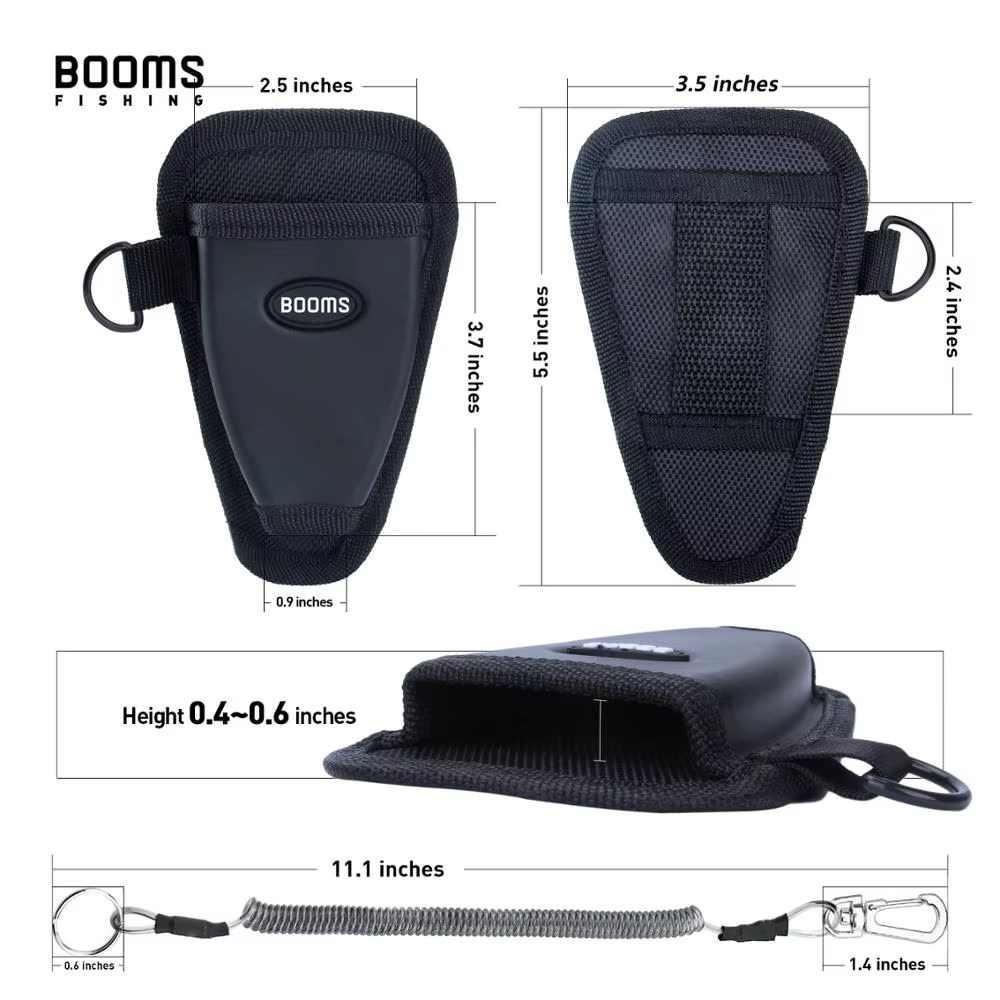 Booms Fishing P01 - Alicates de pesca con funda y cordon espiral - imagen 4