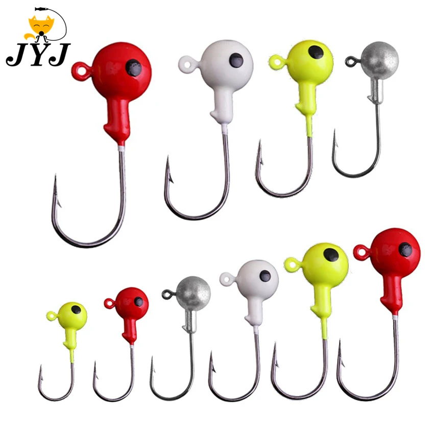 Jig Head para vinilo – Anzuelos pesqueros de cabeza plomada - imagen 2