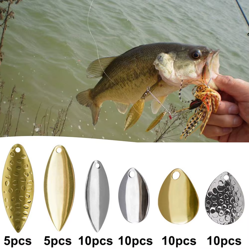 Easy Spin Colorado Willow Spinner Kit para spinnerbait lubina - imagen 5