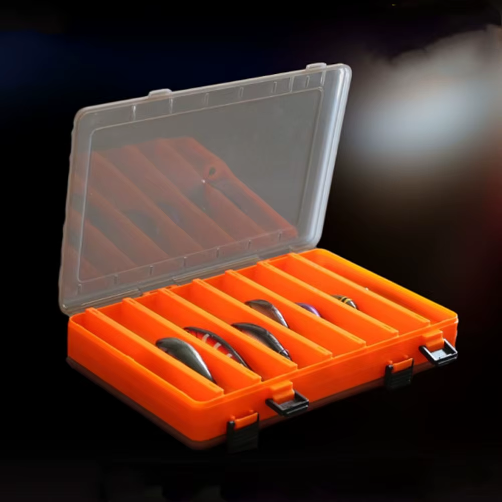 Caja de aparejos con compartimentos para señuelos y anzuelos - imagen 5