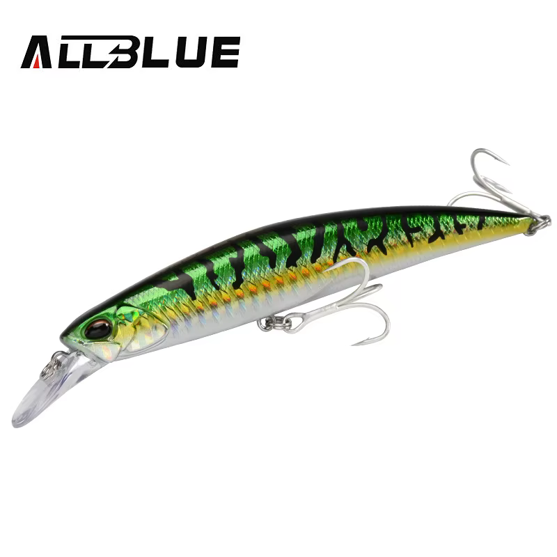 Jerkbait ALLBLUE Lance 110S hundición para depredadores - imagen 5