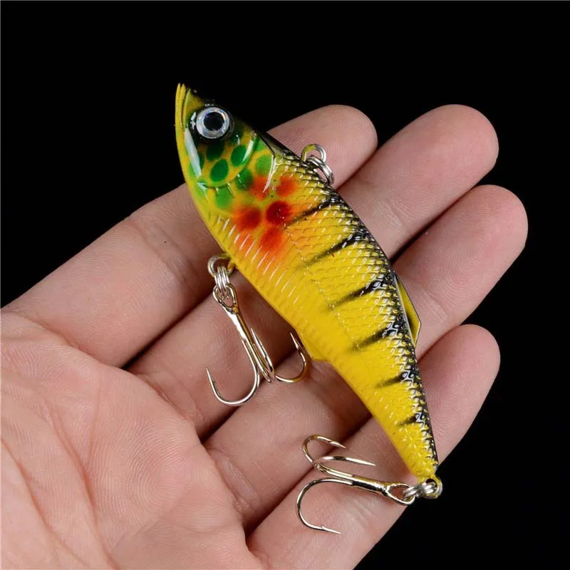 Wobbler Rattlin VIB de hundimiento duro para lucio – manivela - imagen 4