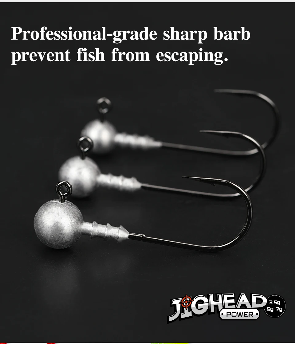 Jigs organizados en blister