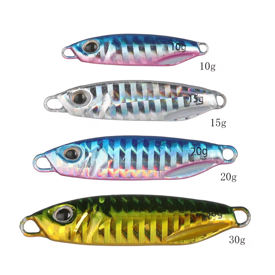 Señuelo Metal Jig para lubina y trucha – Pesca agua salada - imagen 5