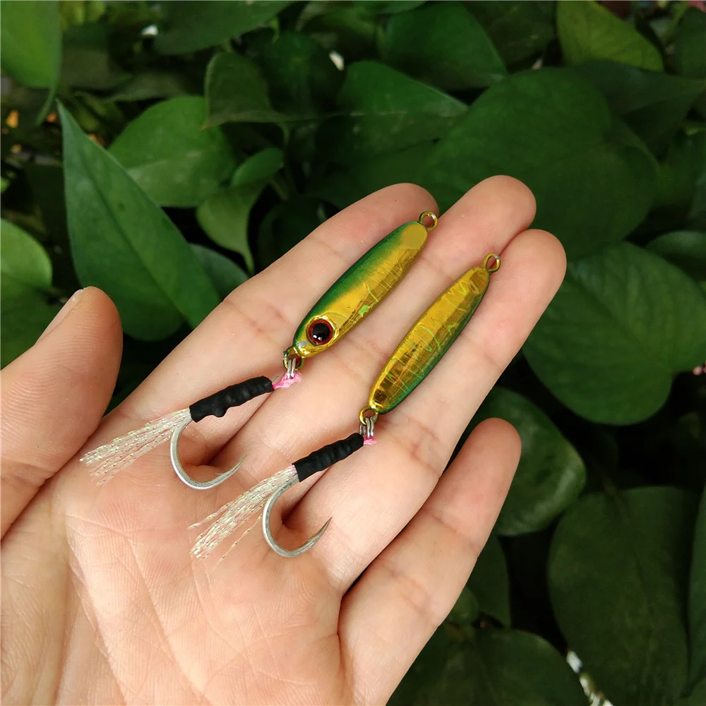 Swolfy Cuchara Micro Metal 5g – Señuelo para pesca de roca - imagen 5