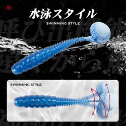 HUNTHOUSE Señuelo de Silicona LW212 – Cola en T para Lubina y Zander