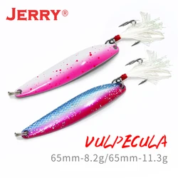 Jerry Vulpecula cuchara de pesca para lucioperca y salmón
