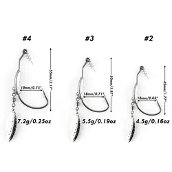 Swimbait ponderado Texas Florida – Aparejo para agua salada