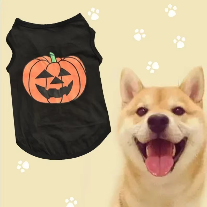 Disfraz de Halloween para Perros y Gatos – Camiseta de Algodón - imagen 4