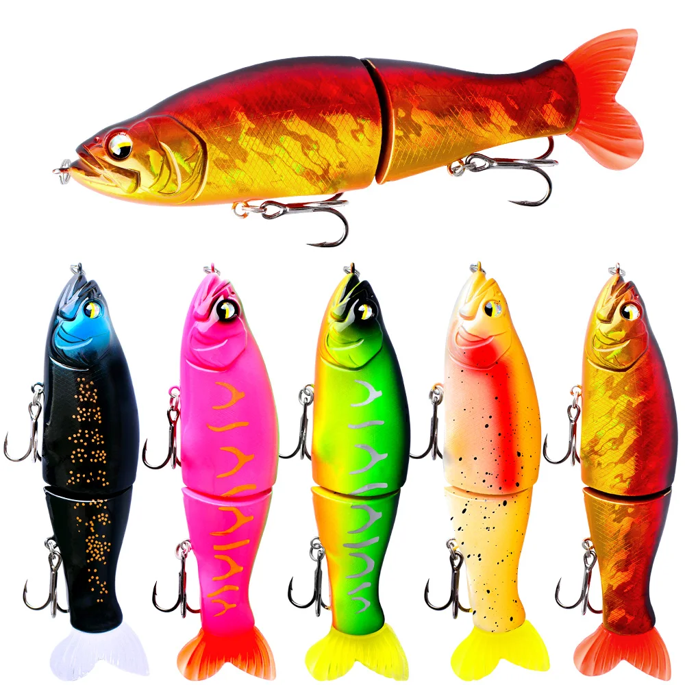 Swimbait de 14 cm y 32 g en detalle