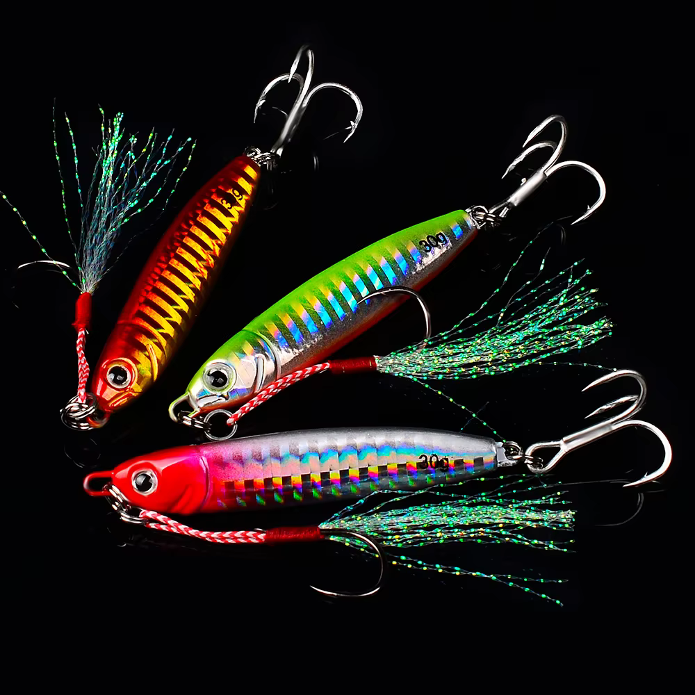 Señuelos Metal PROBEROS 3D Escamas Reales para Pesca Deportiva - imagen 5