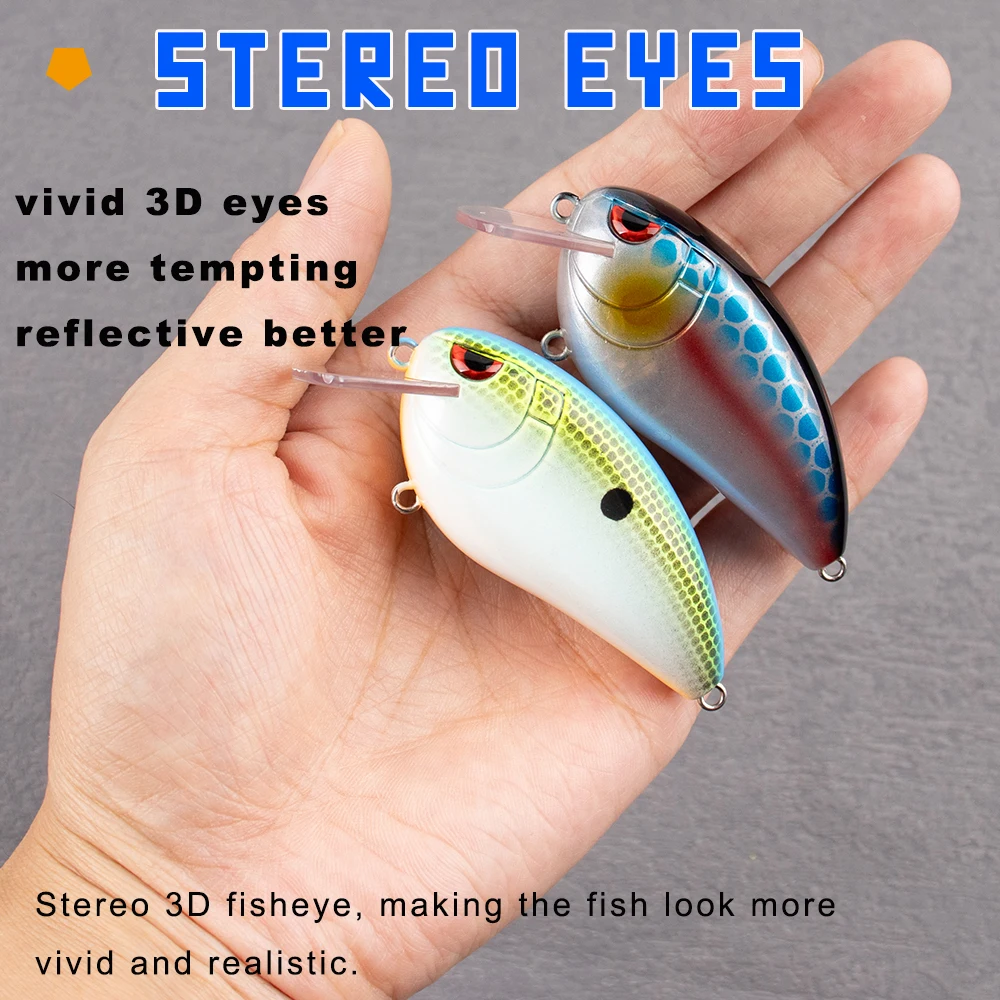 Señuelo flotante minnow con sonido y vibración CCLTBA – lubina/lucio - imagen 5