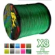 JOF X8 Línea trenzada PE agua salada para bass y carpa