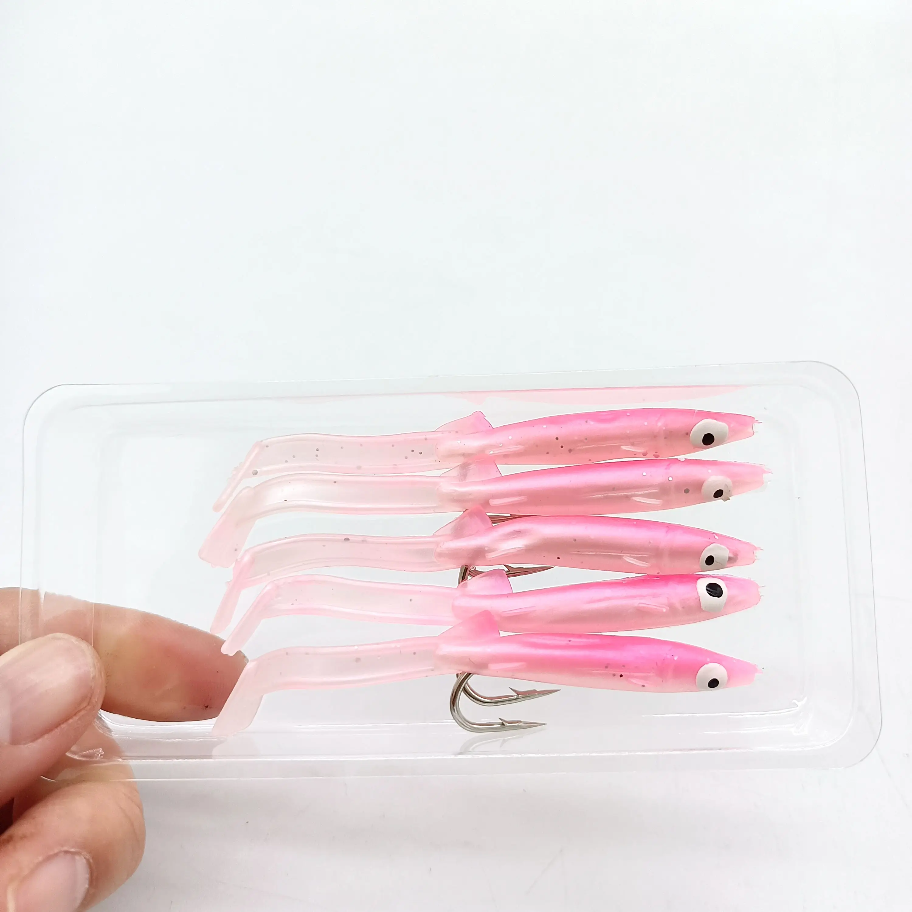 DUODUOYU Cebo de vinilo anguila para pesca en agua salada - imagen 3