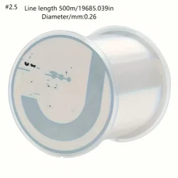 Línea monofilamento nailon resistente para pesca en agua salada