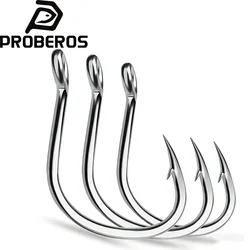 PROBEROS Anzuelos Crank 1/0-5/0 Cabeza de Plomo - Acero Carbono Carpa