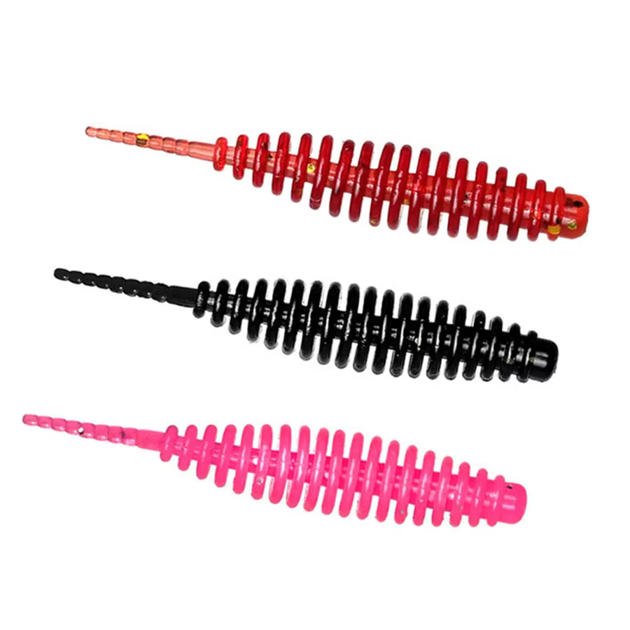 Vinilos Texas Rig y Drop Shot de 35 y 50 mm para pesca de black-bass - imagen 5