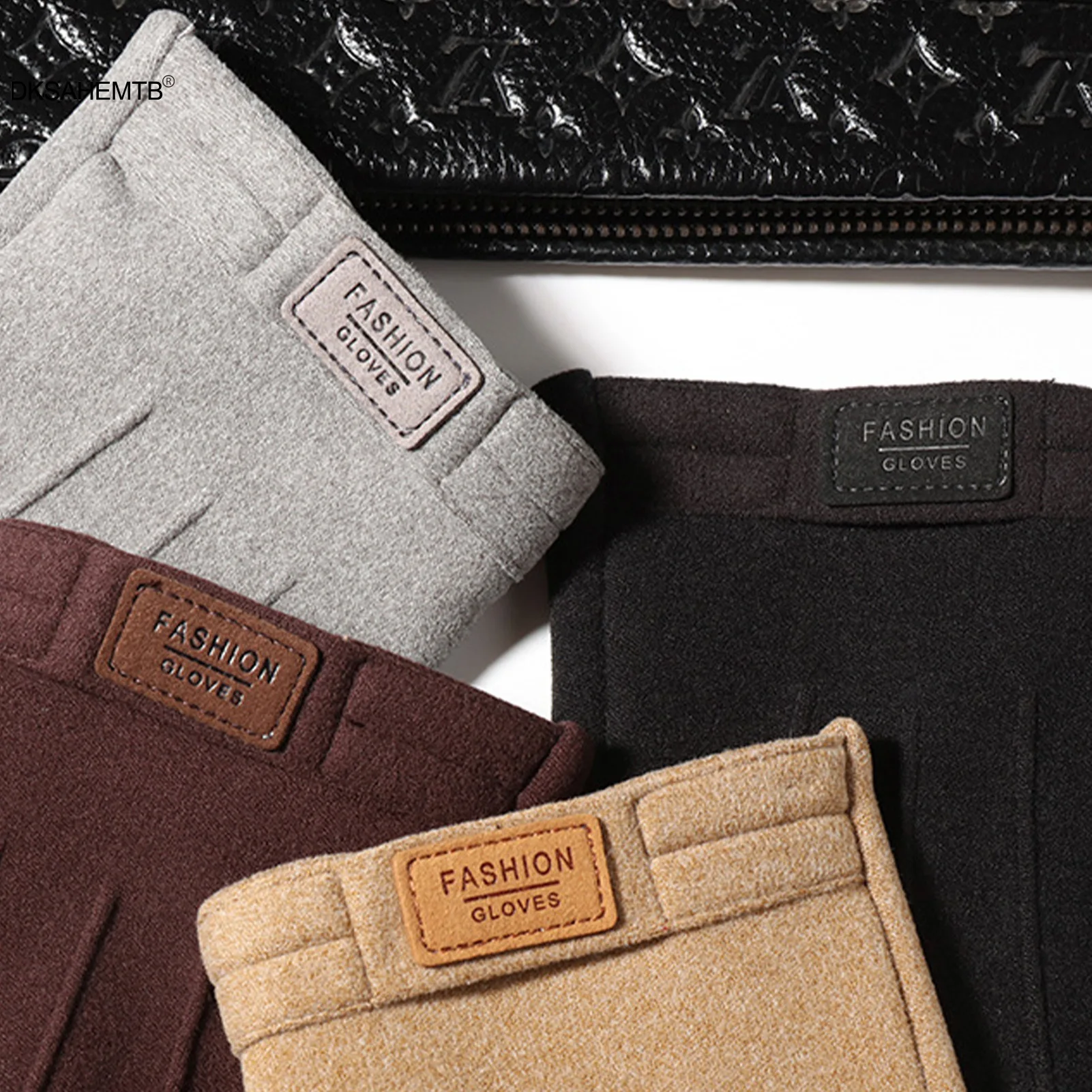 Guantes térmicos invierno con pantalla táctil y acolchado antiviento - imagen 2