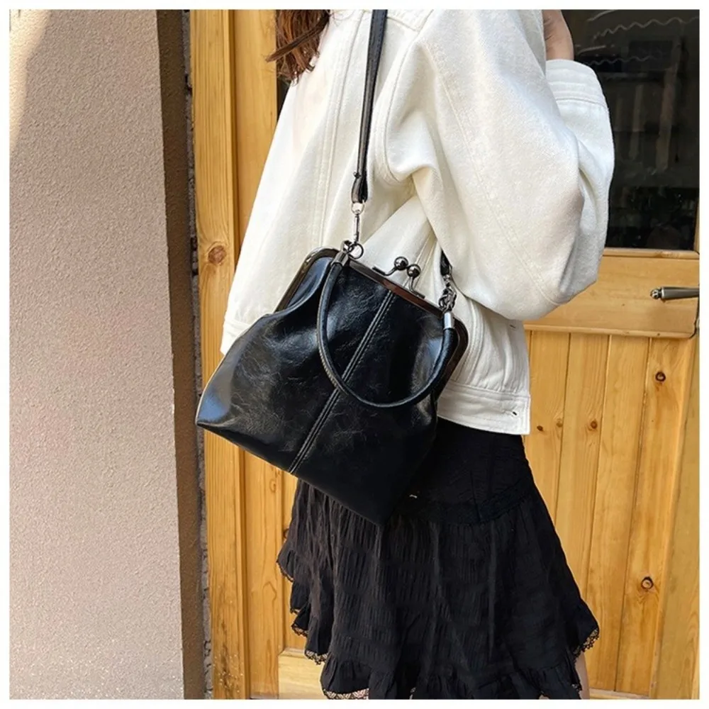Bolso bandolera impermeable estilo retro de gran capacidad mujer - imagen 5