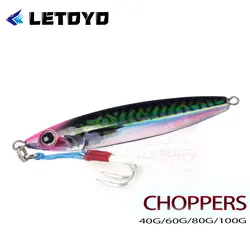 Señuelos metálicos LETOYO para jigging en barco – Pesca marina