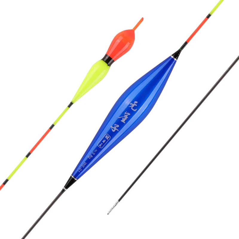 Flotador vertical para pesca en río y lago