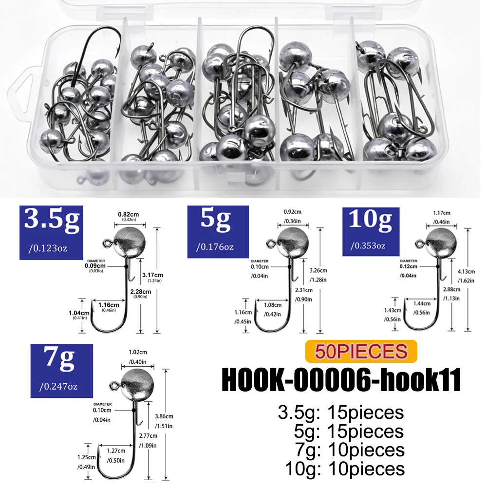 Variedad de pesos del kit