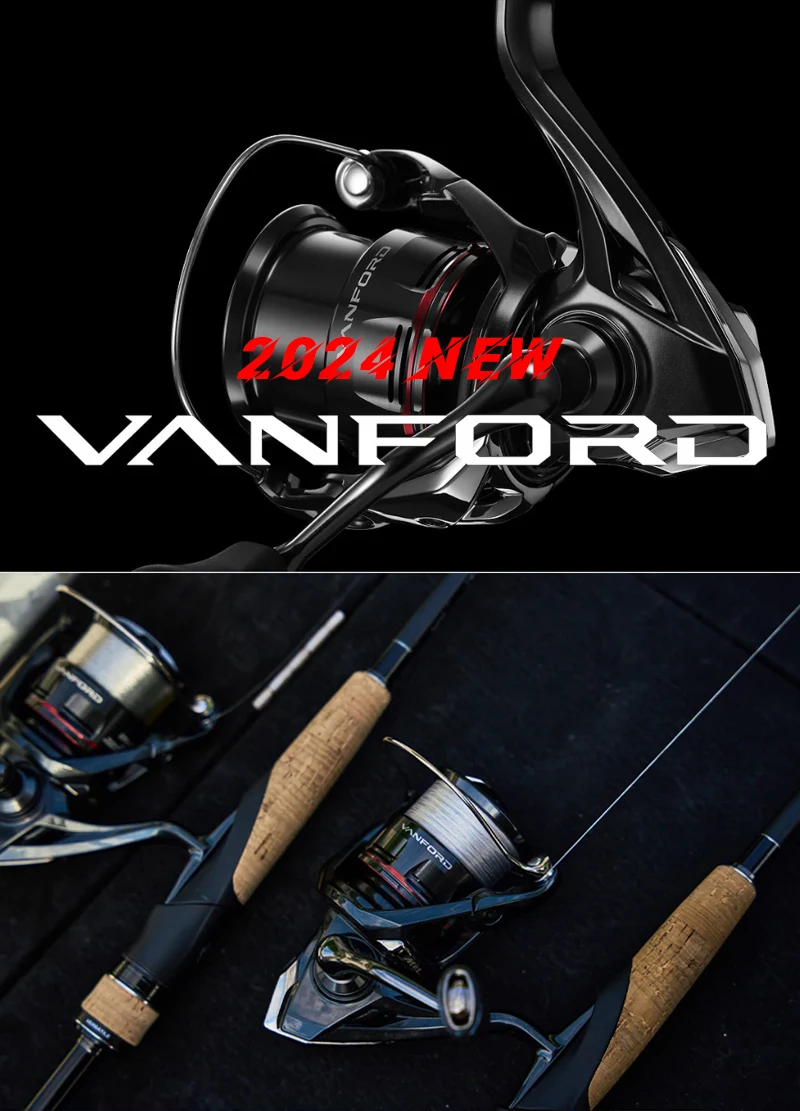 Carrete SHIMANO VANFORD 2024 vista frontal