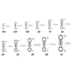 Lureholic eslabones giratorios de acero inoxidable – alta resistencia - imagen 4