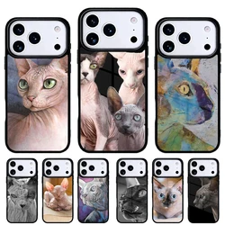 Funda iPhone con Diseño Gato Sphynx – Carcasa Trasera